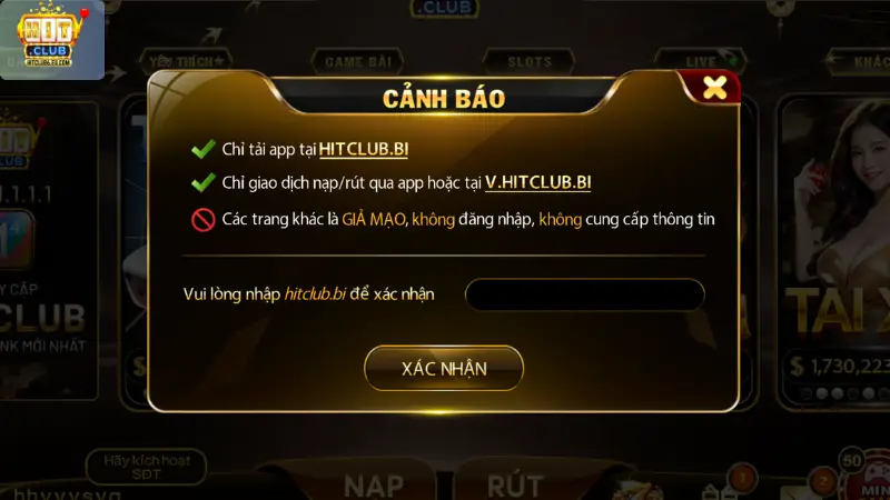 Lưu ý quan trọng khi đăng ký đăng nhập Hitclub