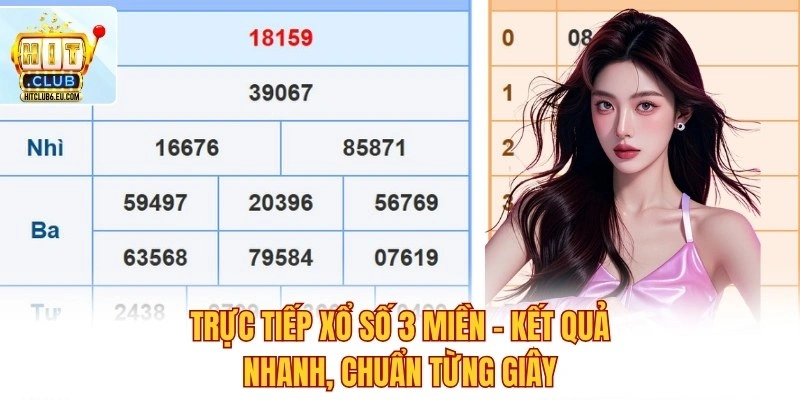 Trực Tiếp Xổ Số 3 Miền – Kết Quả Nhanh, Chuẩn Từng Giây
